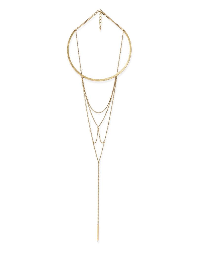 Jenny Bird Neith Necklace in Gold - SWANK - Jewelry - 1
