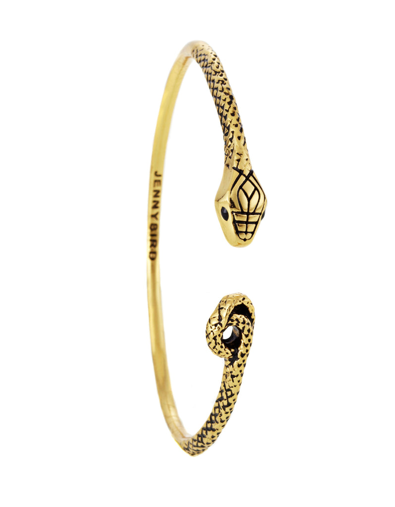 Jenny Bird Kundali Queen Bangle in Gold - SWANK - Jewelry - 1