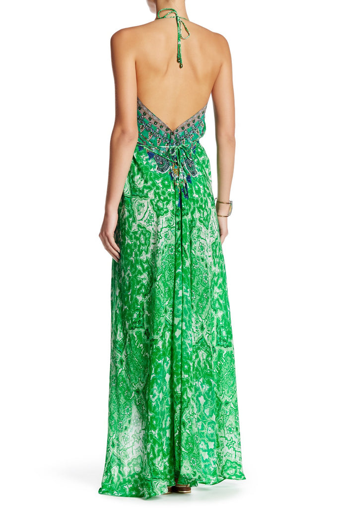 Shahida Parides Persian Princess 3-Way Style Dress in Green - SWANK - Dresses - 2