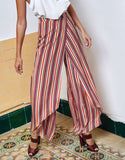 Alexis Austin Pant in Multicolor Stripes - SWANK - Pants - 2