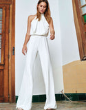 Alexis Sang Jumpsuit in Off White - SWANK - Jumpsuits - 1