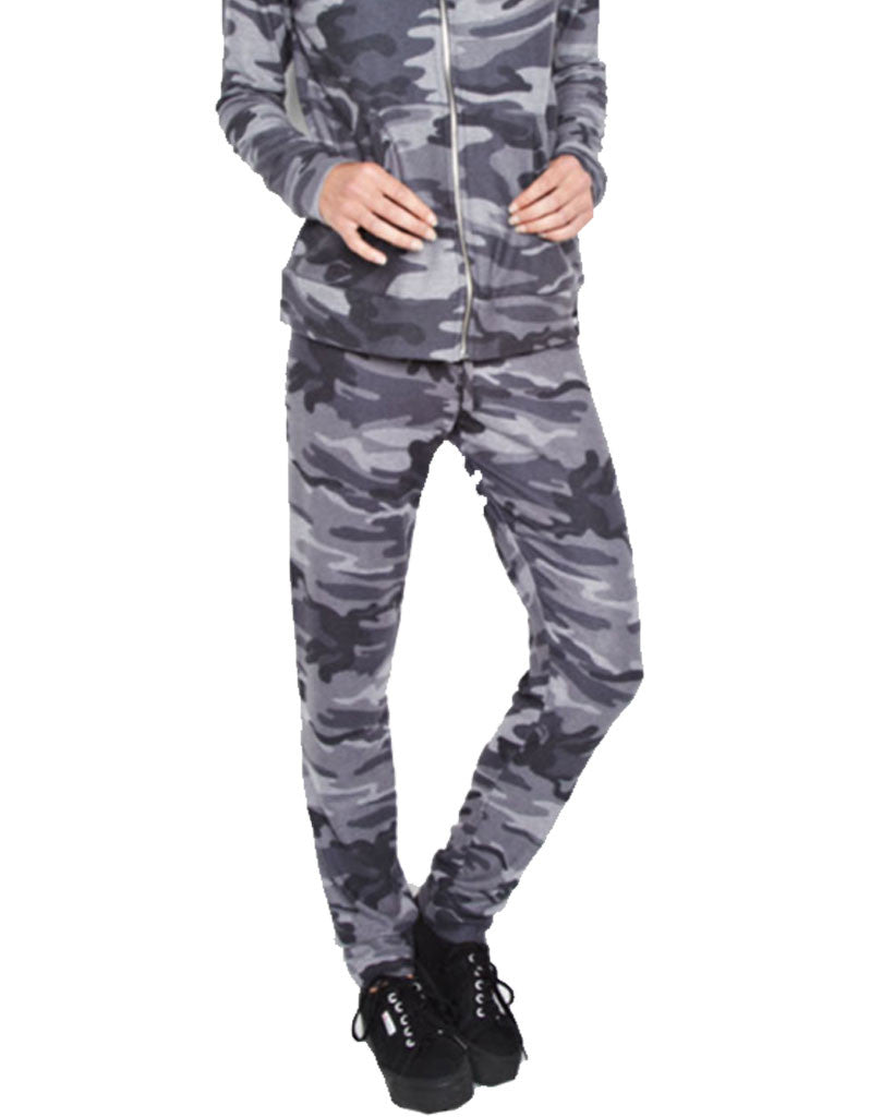 Michael Lauren Bear Sweatpant in Asphalt Camo - SWANK - Pants - 2