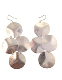 Emily Big Disc Earring in Silver **An Emily Dees Boulden Design** - SWANK - Jewelry - 2