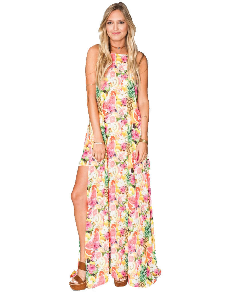 Show Me Your Mumu Bronte Maxi Dress in Tutti Frutti - SWANK - Dresses - 1