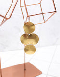 Gold Luxury Big Disc Earrings - SWANK - Jewelry - 2