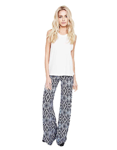 Black Orchid Slim Trouser Flare in Ink