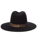 Janessa Leone Georgia Black Hat - SWANK - Hats - 2