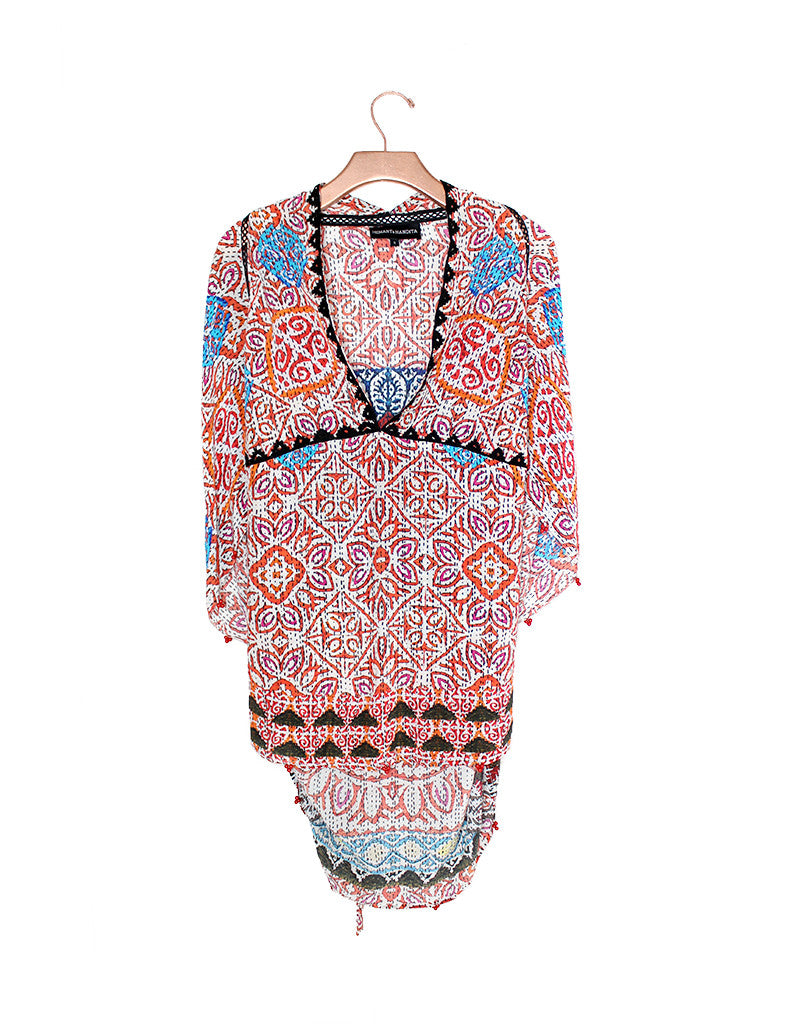 Hemant and Nandita Rili Art Kaftan