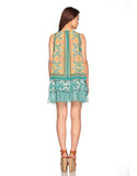 Hemant and Nandita Vintage Tile Short Dress - SWANK - Dresses - 2