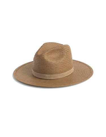 Janessa Leone Gloria Panama Straw Hat in White