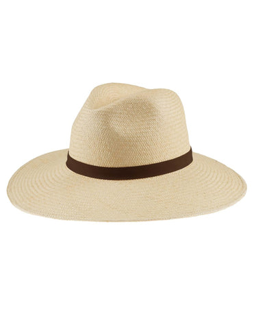 Janessa Leone Alara Dark Sand Hat