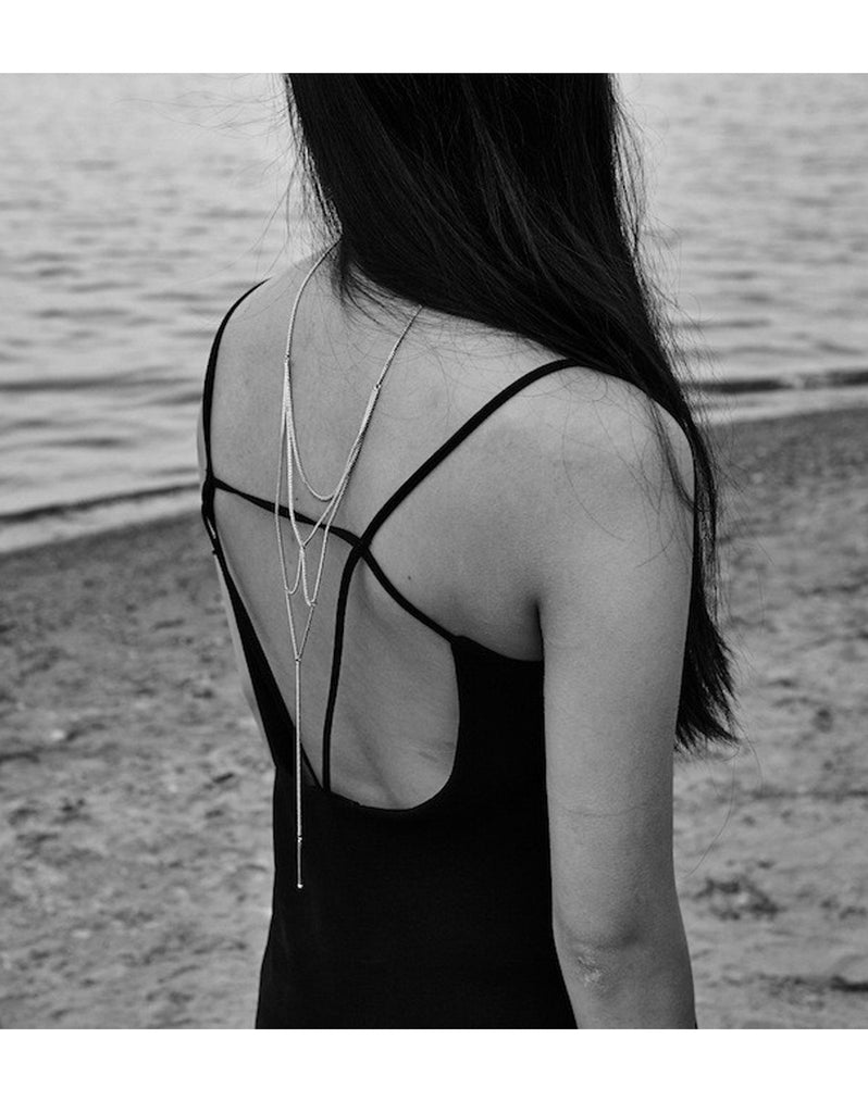 Jenny Bird Neith Necklace in Silver - SWANK - Jewelry - 4