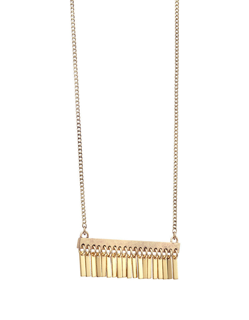 Jenny Bird Raya Pendant in Gold - SWANK - Jewelry