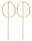 Jenny Bird Rhine Hoops in Gold - SWANK - Jewelry - 1