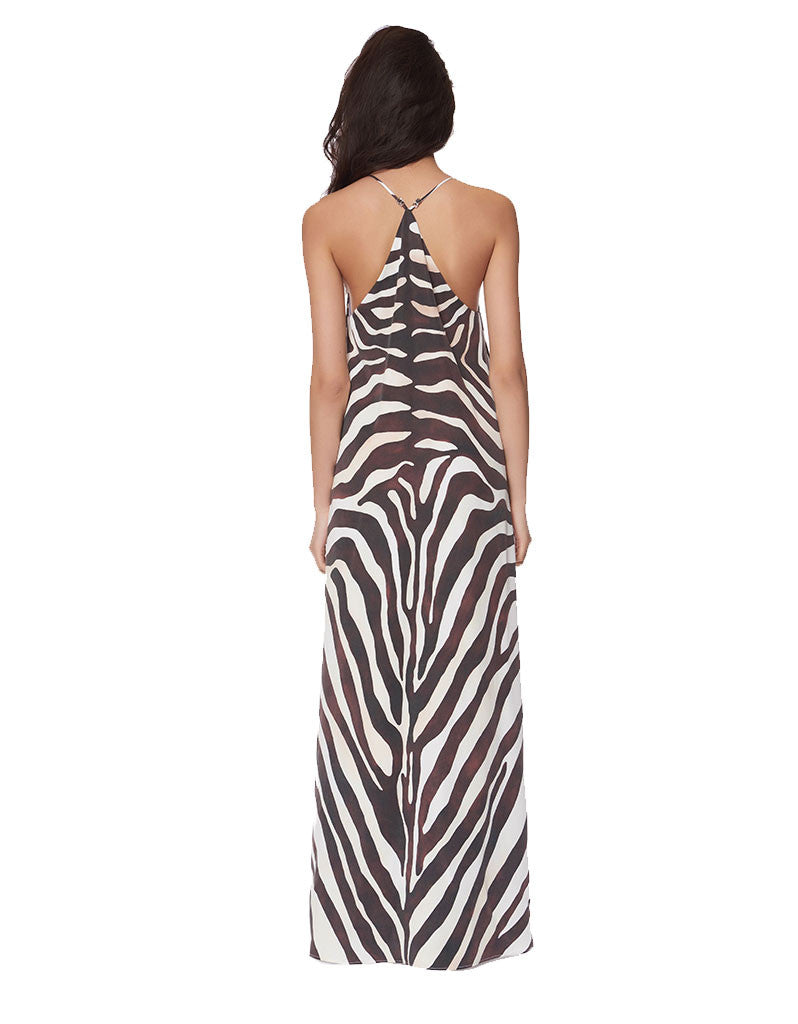 Mara Hoffman Zebra Maxi Dress - SWANK - Dresses - 2