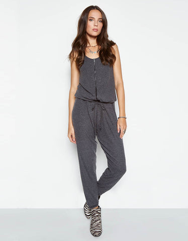 Alexis Lincolm Jumpsuit in White Micro Dot