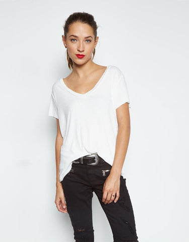 La Fee Verte Linen Tee with Pocket **Available in 2 Colors**