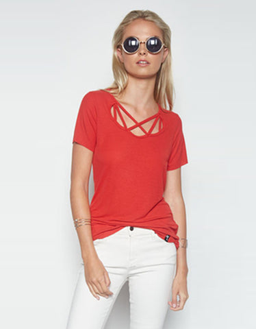 Micheal Lauren Tennessee S/S V-Neck Tee