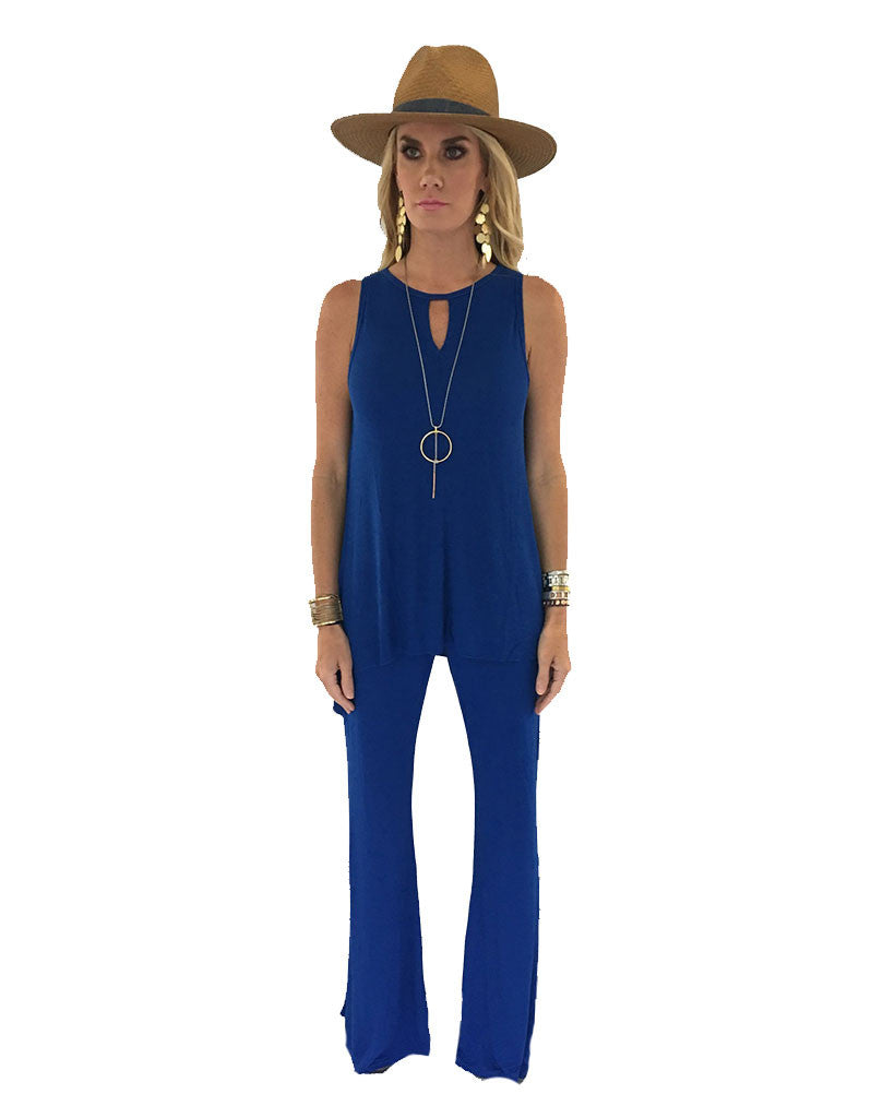 Michael Lauren Mars Bell Pant in Moonstone - SWANK - Pants - 4