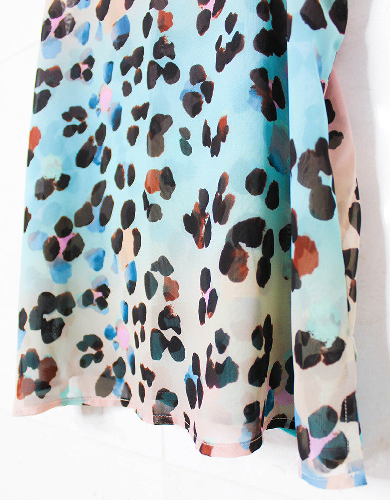 Show Me Your Mumu Spaghetti Top in Cheetahpop - SWANK - Tops - 3