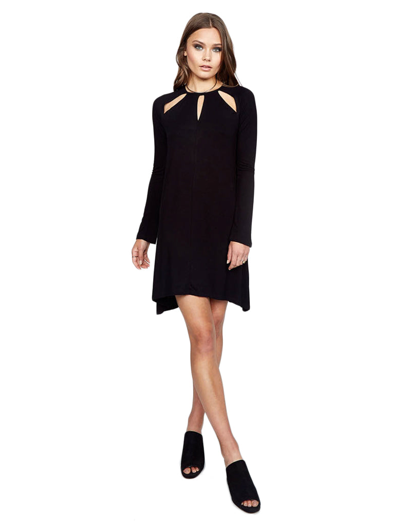 Michael Lauren Reef Mini Dress w/Cutouts