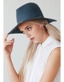 Janessa Leone Lassen Hat in Bluestone - SWANK - Hats - 1