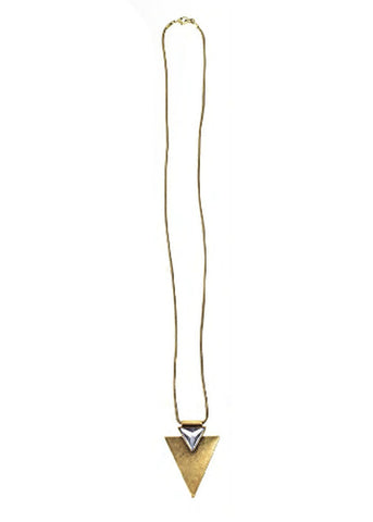 Jenny Bird Skye Lariat Necklace in Gold