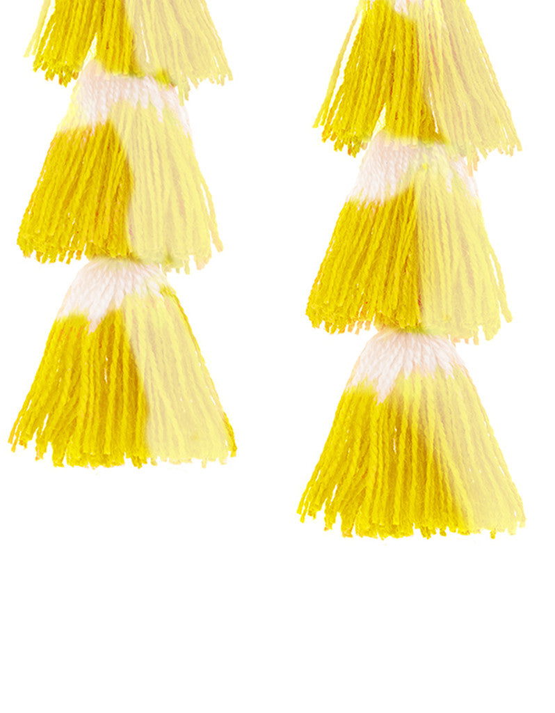 Shashi Sia Earring in Yellow