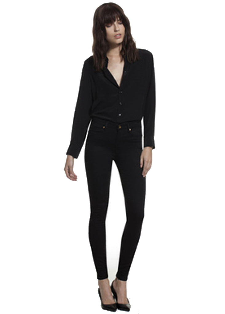 Genetic Denim Slim High-Rise Skinny in Tribute - SWANK - Pants - 1