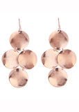 Small Disc Chandelier Earrings - SWANK - Jewelry - 2