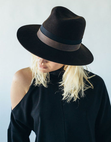 Janessa Leone Fia Teal Hat