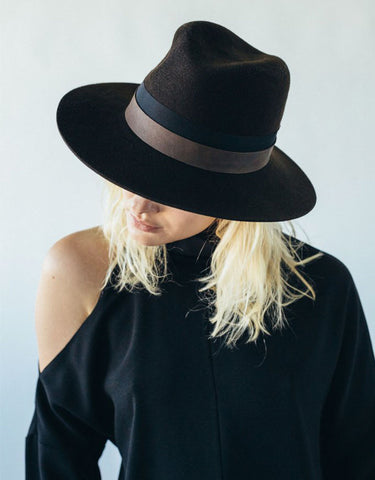 Janessa Leone Karin Beaver Hat