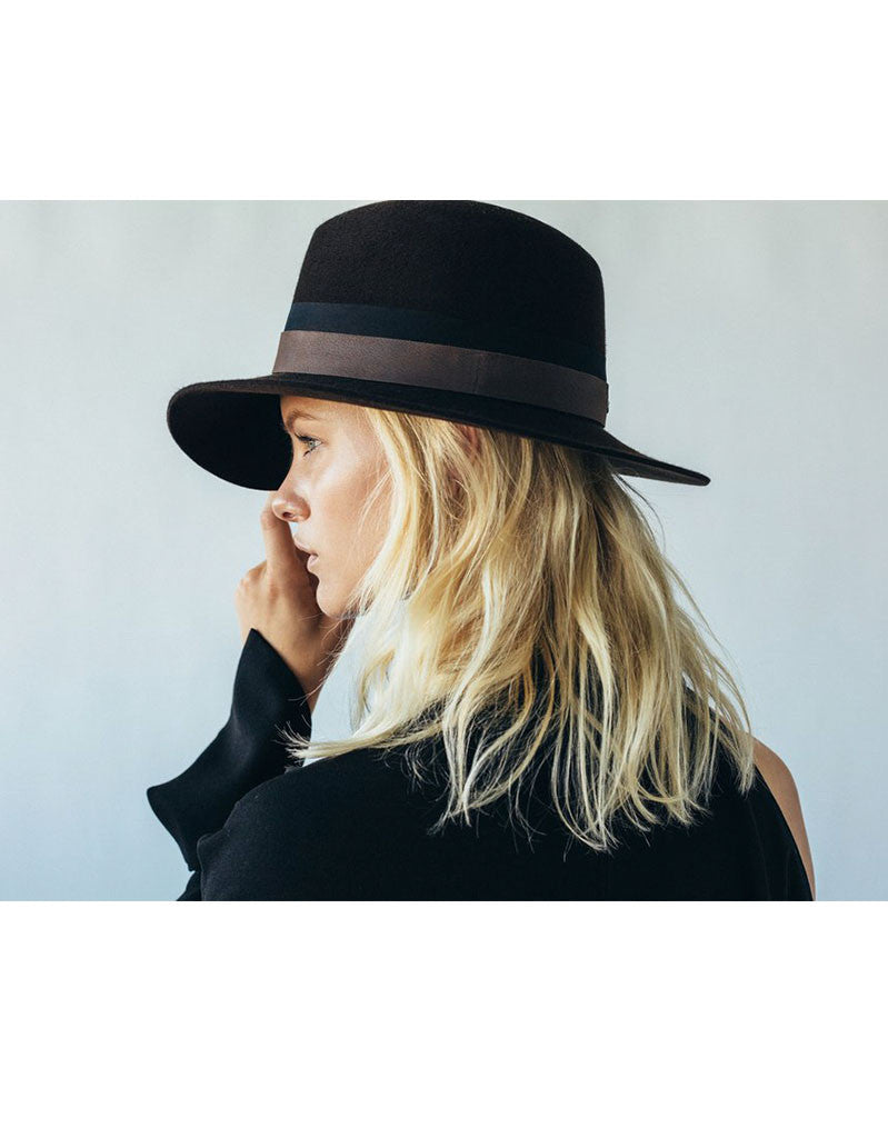 Janessa Leone Karin Beaver Hat