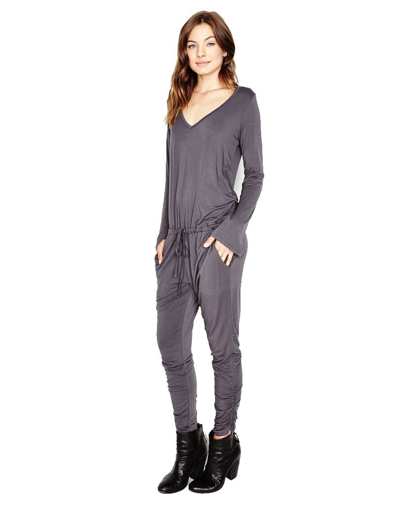 Michael Lauren Rook Jumpsuit in Polar Grey - SWANK - Jumpsuits - 1