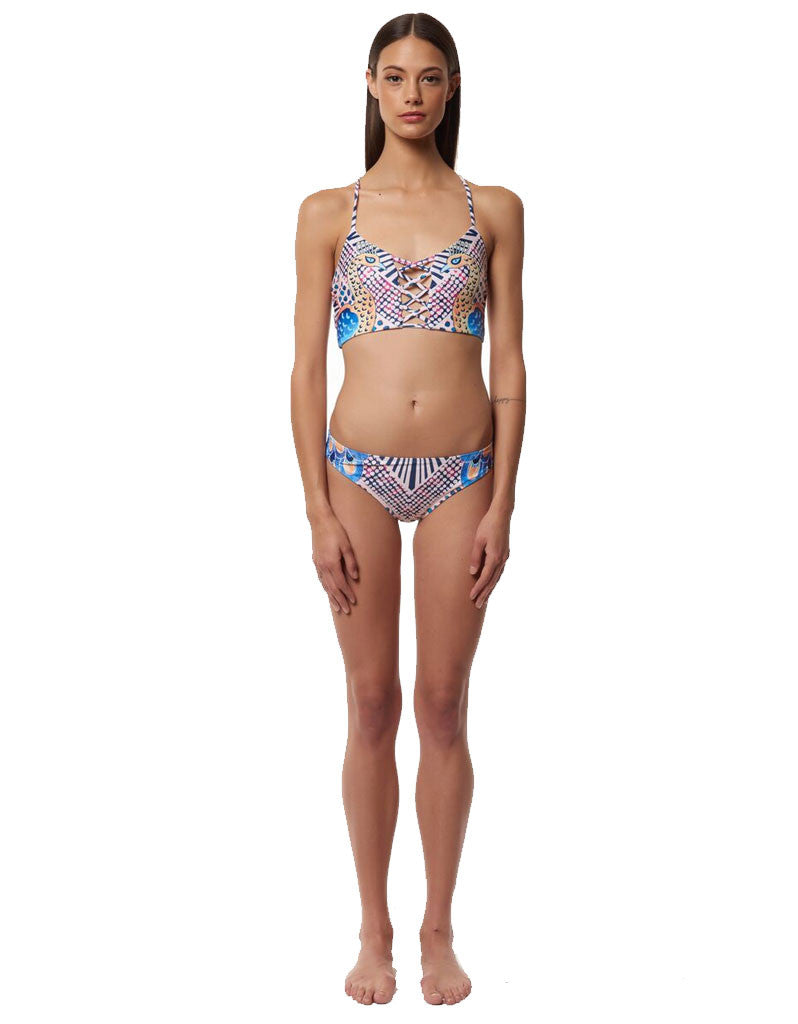 Mara Hoffman Peacock Classic Swim Bottom in Pastel Pink - SWANK - Swimwear - 2