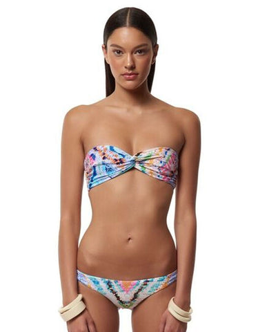 Mara Hoffman Rainbow Bandeau Swim Top