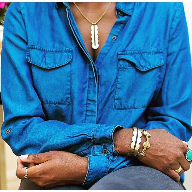 SEAWORTHY VERTE NECKLACE - SWANK - Accessories - 3