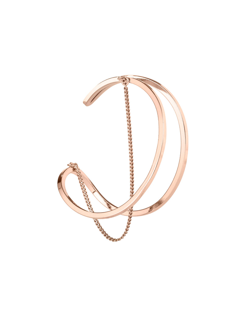 Jenny Bird River Cuff in Rose Gold - SWANK - Jewelry - 2