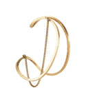 Jenny Bird River Cuff in Gold - SWANK - Jewelry - 2