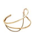 Jenny Bird River Cuff in Gold - SWANK - Jewelry - 1