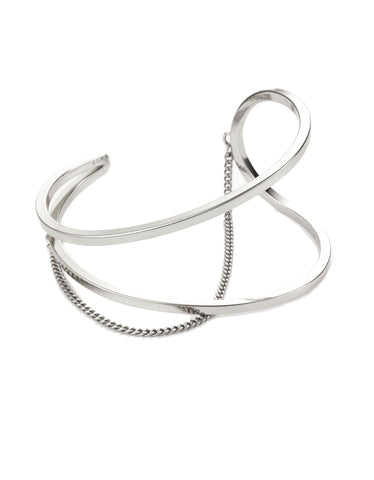 Jenny Bird River Cuff in High Polish Silver