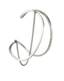 Jenny Bird River Cuff in Silver - SWANK - Jewelry - 2