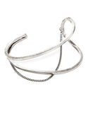 Jenny Bird River Cuff in Silver - SWANK - Jewelry - 1