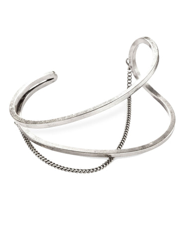 Jenny Bird River Cuff in Silver