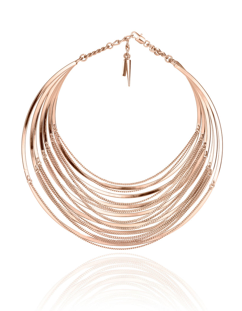Jenny Bird Illa Collar in Rose Gold - SWANK - Jewelry - 2