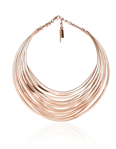 Jenny Bird Illa Collar in Rose Gold