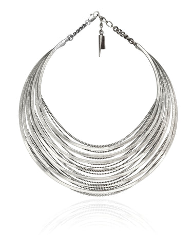 Jenny Bird Illa Collar in Silver