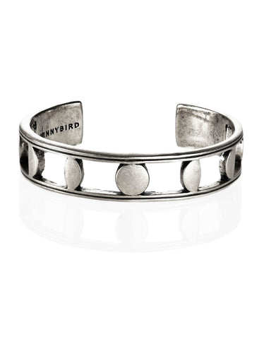 Jenny Bird Moonsong Cuff in Antique Silver