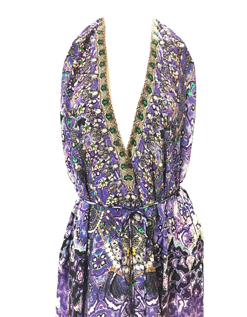 Shahida Parides Persian Princess 3-Way Style Dress in Purple Rain - SWANK - Dresses - 5