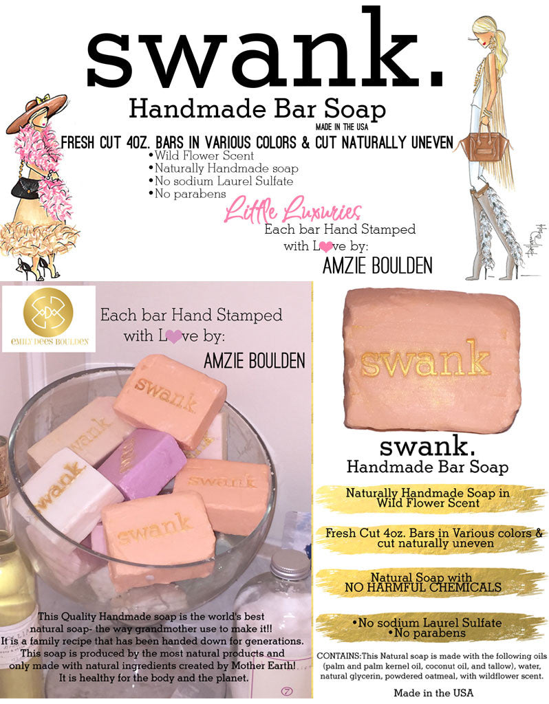 Swank Handmade All Natural Soap- 5 Bars - SWANK - other - 1